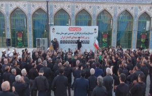 فیلم| اجتماع عزاداران حسینی در میانه