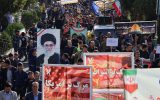برگزاری راهپیمایی ۱۳ آبان در آذربایجان شرقی