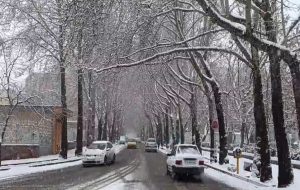 برف به اردبیل بازگشت