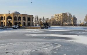 ائل گلی تبریز یخ زد