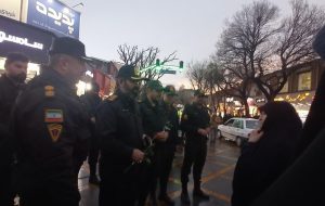 قدردانی مادر شهید امنیت از حافظان امنیت در تبریز