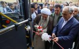 بهره‌برداری از ۲۵ دستگاه اتوبوس برقی ناوگان حمل‌ونقل عمومی شهرداری تبریز