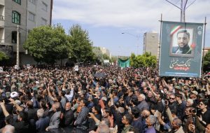 تشییع پیکر شهید خدمت «مالک رحمتی» در مراغه