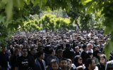 فیلم|برگزاری مراسم اربعین شهدای خدمت در مراغه